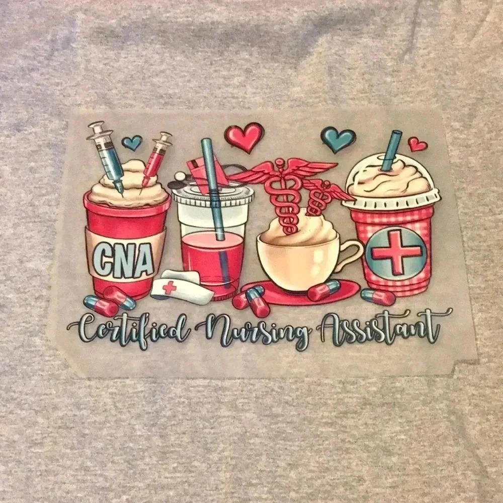 Women’s‎ medium CNA Tshirt Custom made